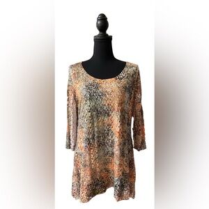Frazzle: Woodland Fairy 3/4 Sleeve Blouse with Feminine Style